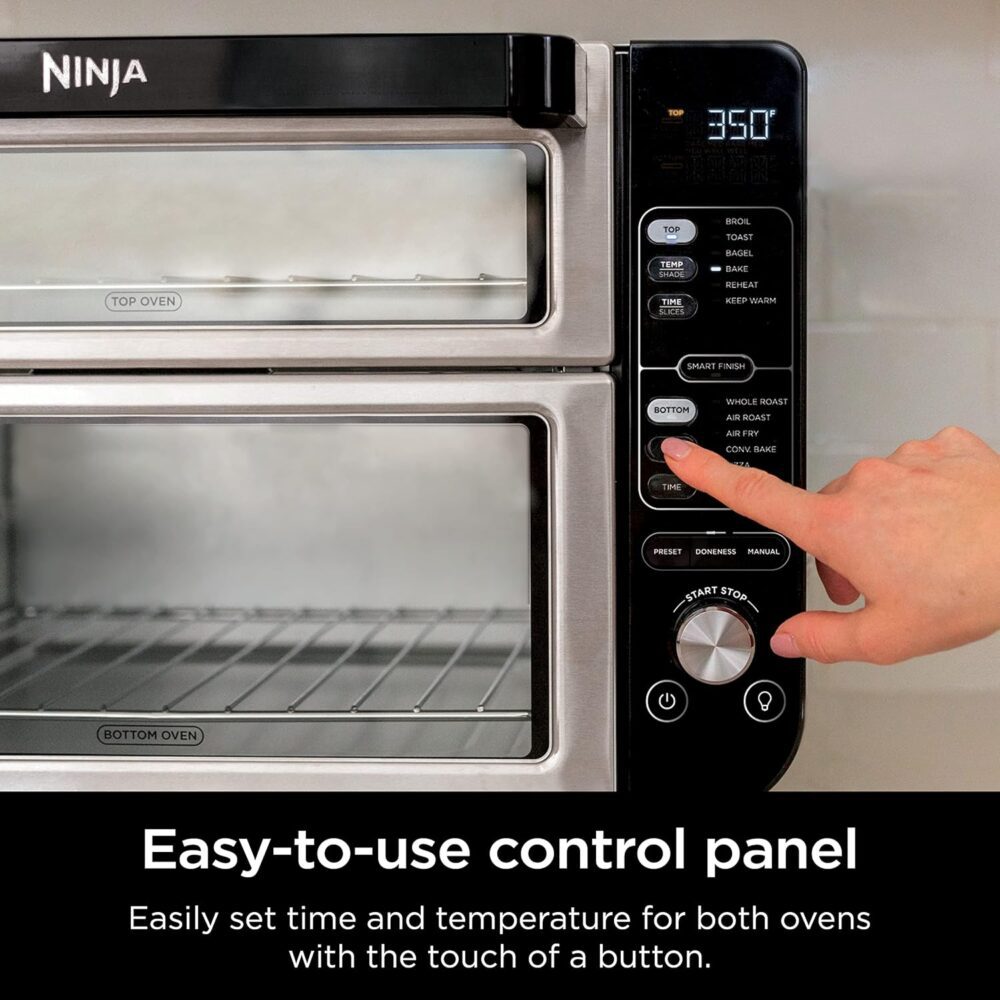 Ninja DCT451 Forno duplo inteligente 12 em 1 com porta flexí... - Image 10