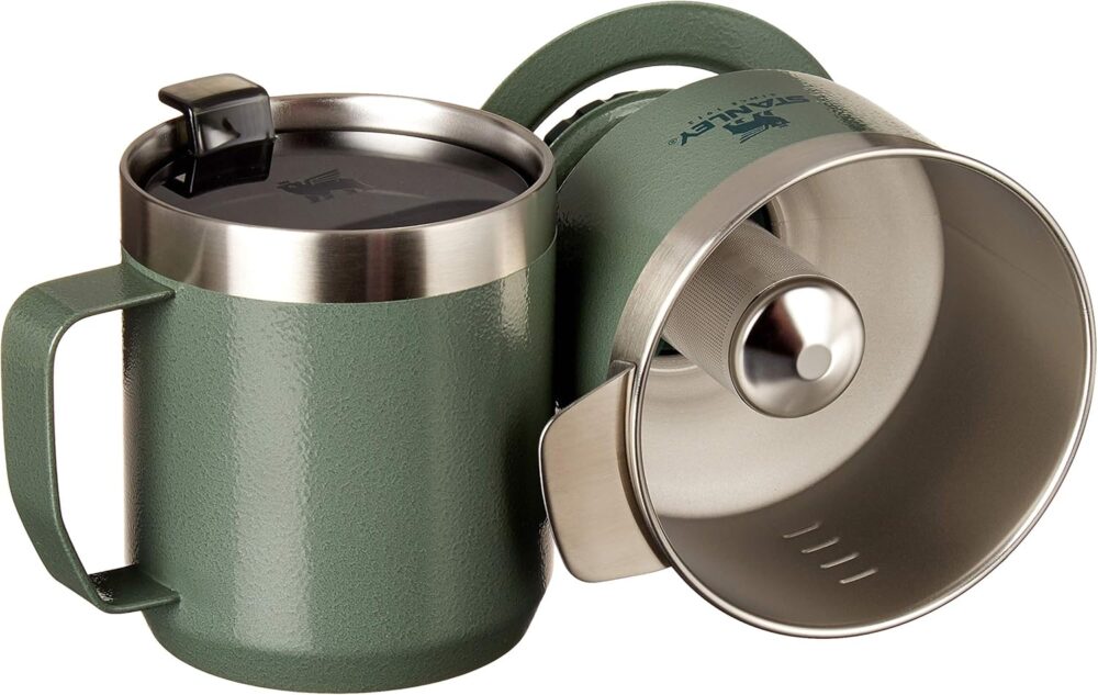 Kit cafeteira e xícara Stanley The Camp Pour Over, filtro de... - Image 3