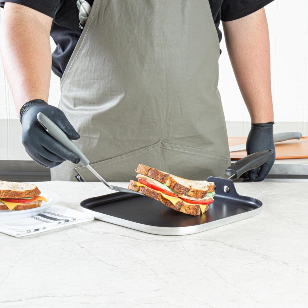 Restaurantware -Met Lux Chapa quadrada de 28 cm com alça par... - Image 5