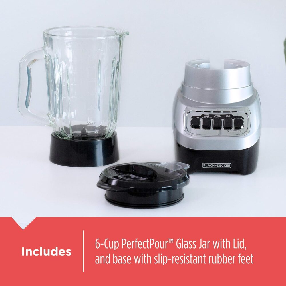 BLACK+DECKER Liquidificador multifuncional PowerCrush com fr... - Image 7