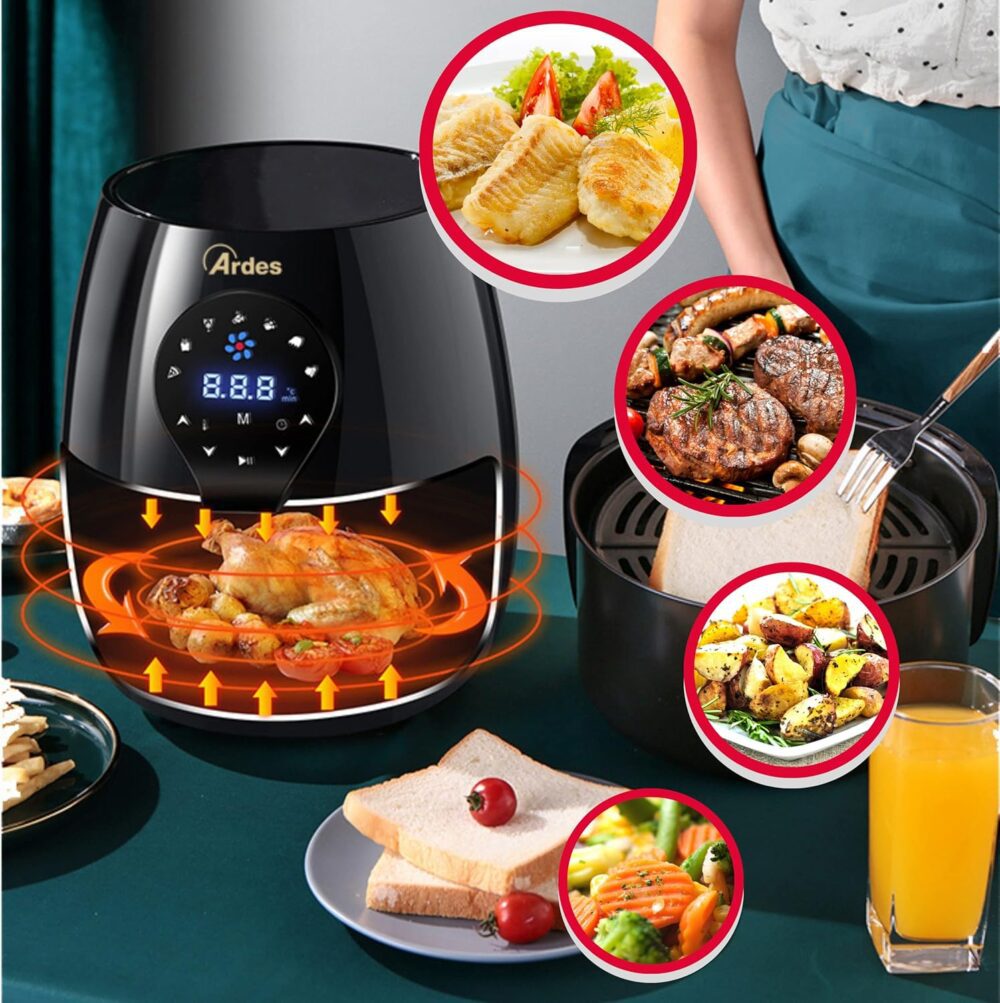 ARDES Frigideira de ar quente capacidade de 5 litros Air Fry... | É bom mesmo? Descubra antes de comprar - Image 5