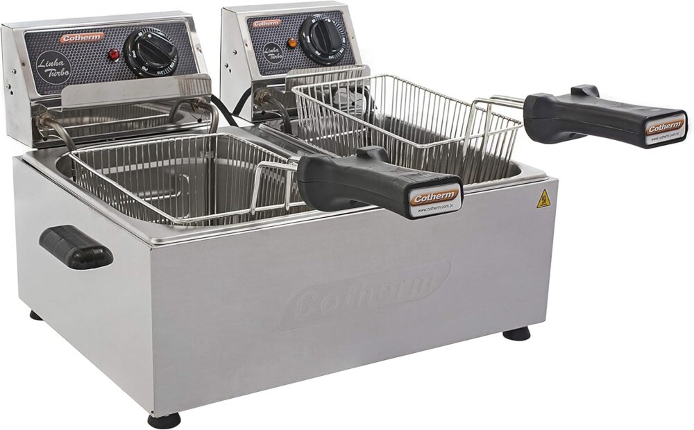 Fritadeira Turbo 2c 3l/5l 220 V Cotherm Inox
