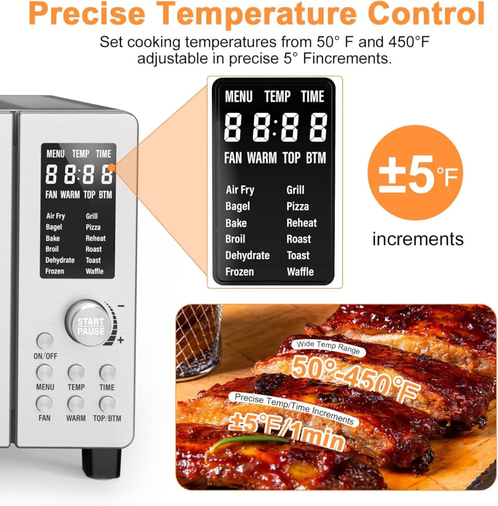 Nuwave Bravo Linear Techechnology Toaster Oven, Convecção di... | É bom mesmo? Descubra antes de comprar - Image 4