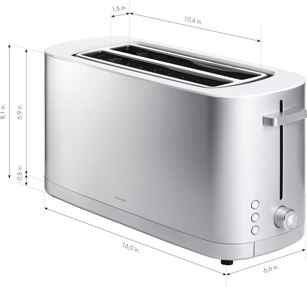 ZWILLING Torradeira Enfinigy 2 Long Slot, 4 Fatias Com Slots... - Image 3