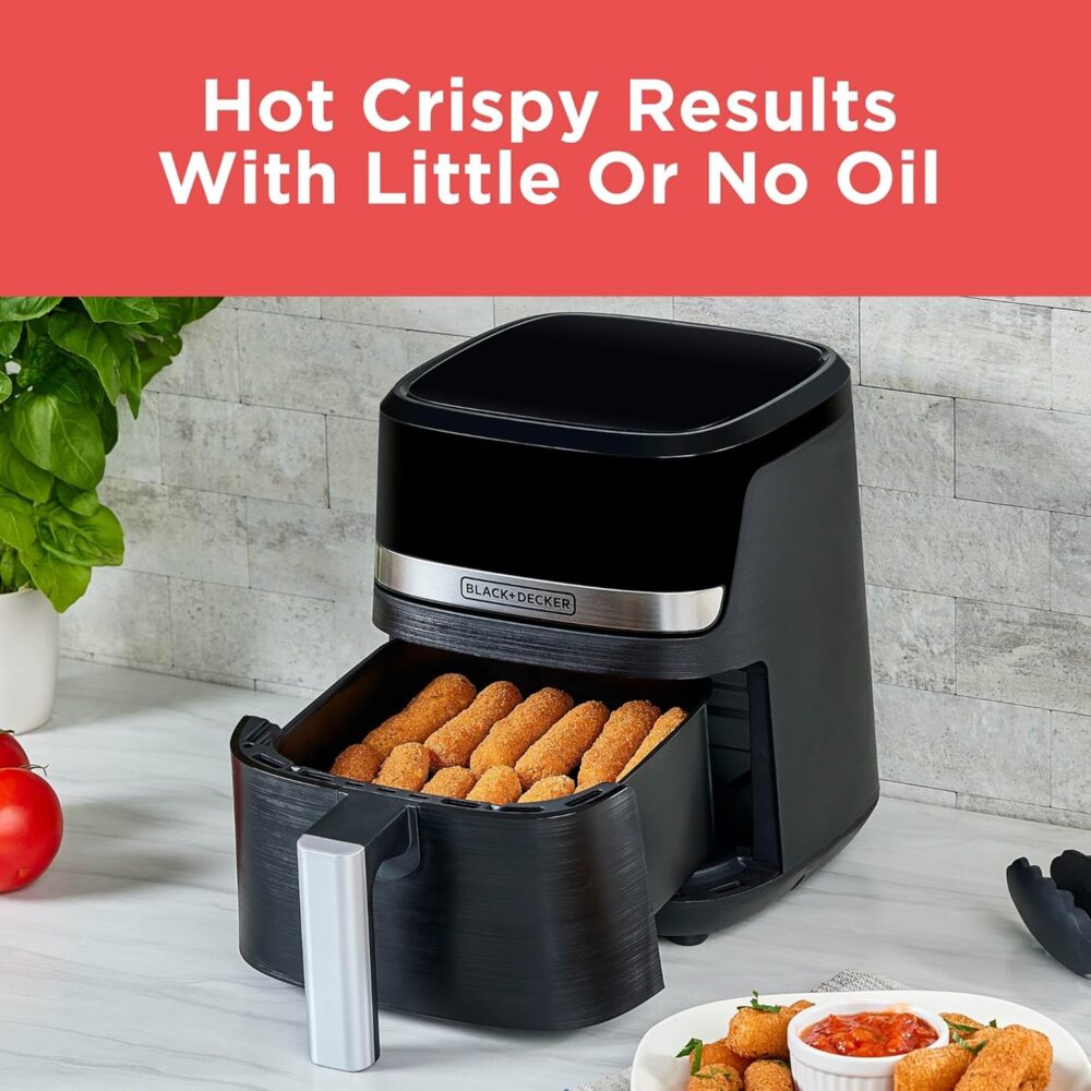 BLACK+DECKER Frigideira Purifry de 2 litros, sabor frito cro... | É bom mesmo? Descubra antes de comprar - Image 3