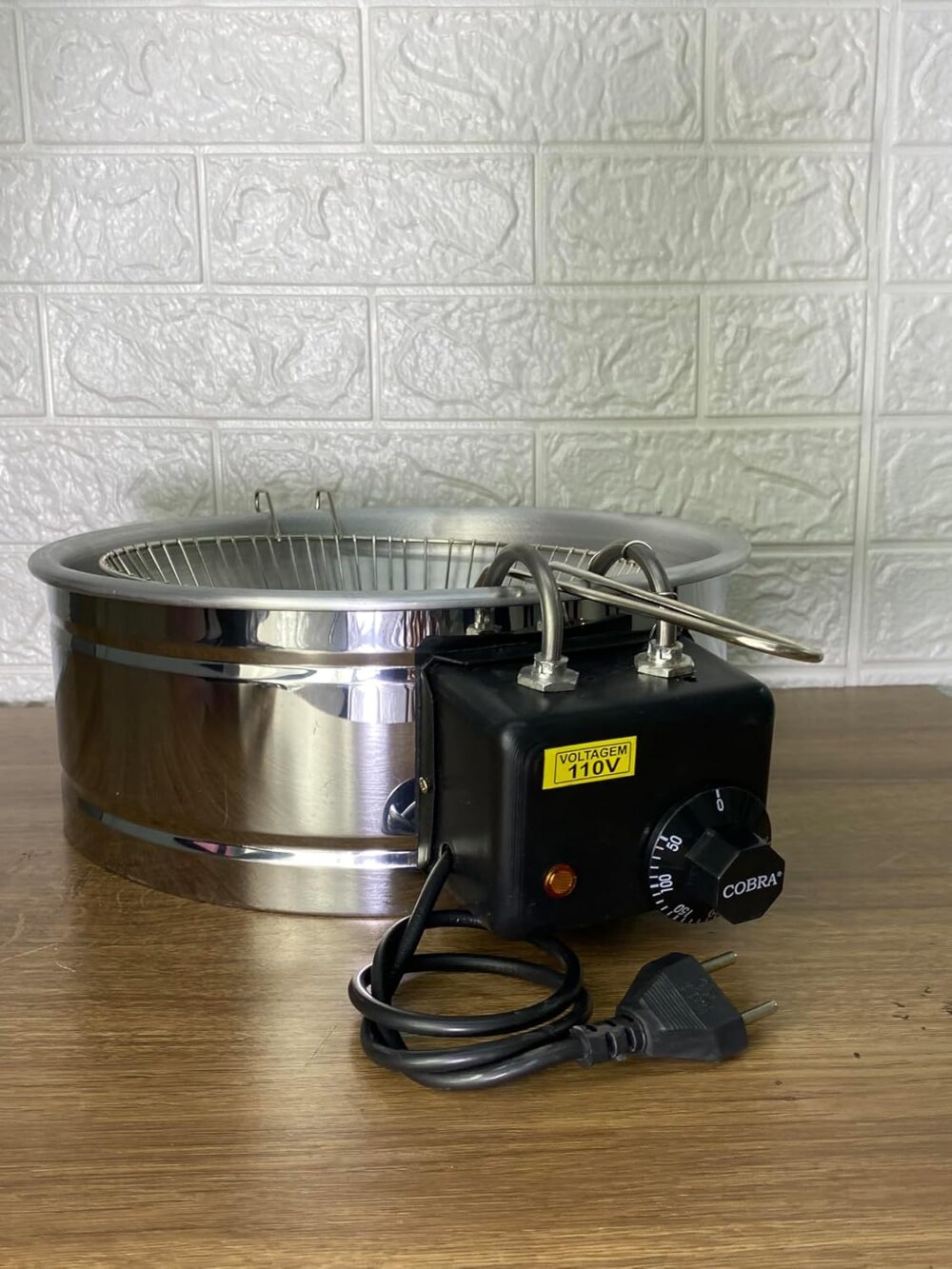 Fritadeira Elétrica Industrial Tacho 3,5L + Escumadeira Inox... | É bom mesmo? Descubra antes de comprar - Image 8