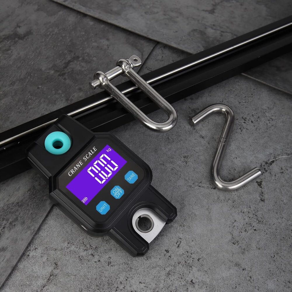 Wemay 300KG/600LB Portátil Heavy Duty Guindaste Balança Digi... - Image 7