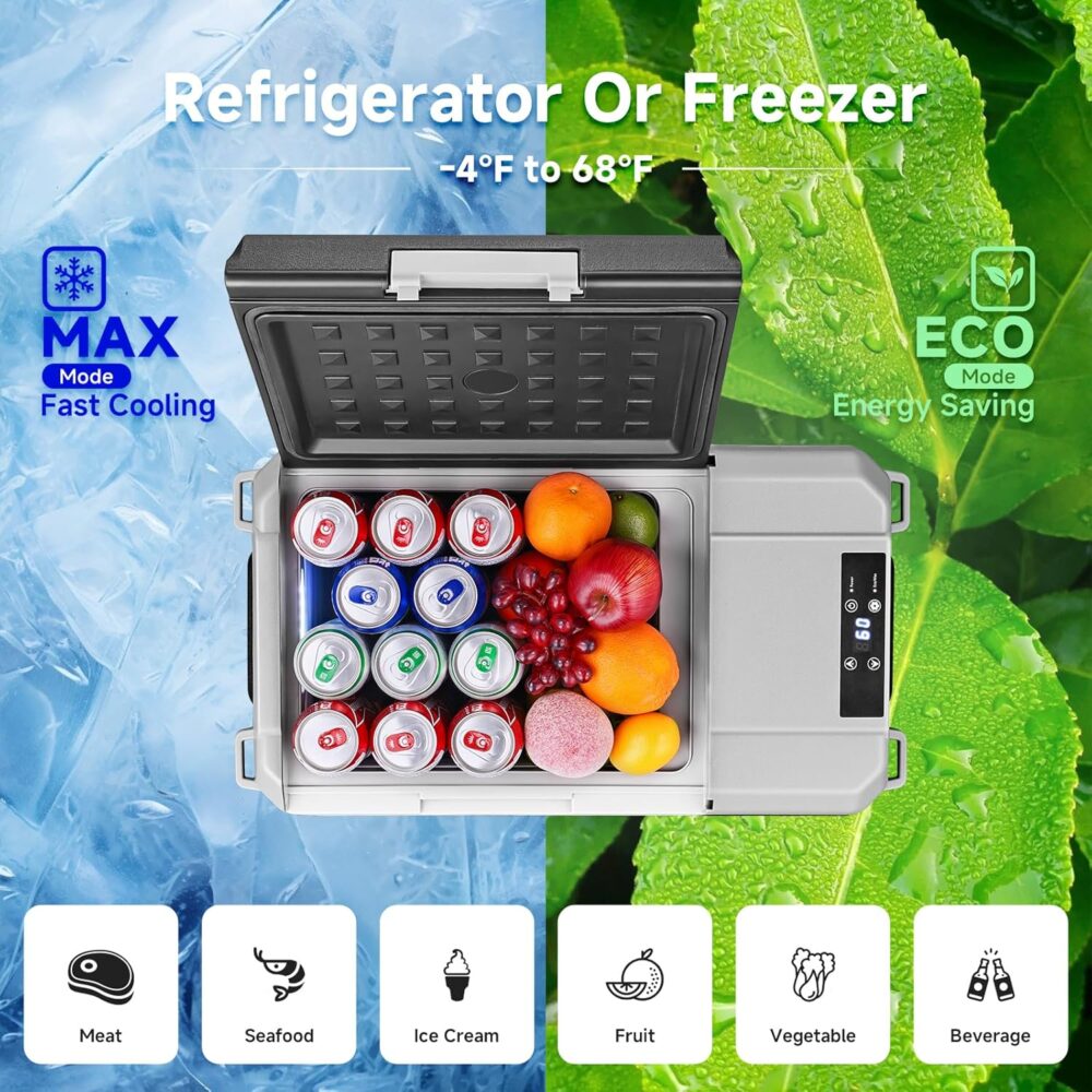 BODEGA Refrigerador Automotivo De 12 Volts, Freezer Portátil... - Image 3