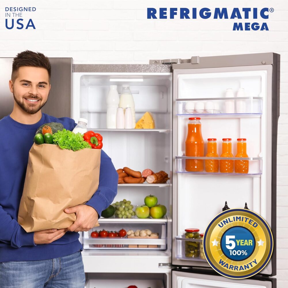 Refrigmatic MEGA, 2 em 1 protetor eletrônico de tensão e sob... - Image 7