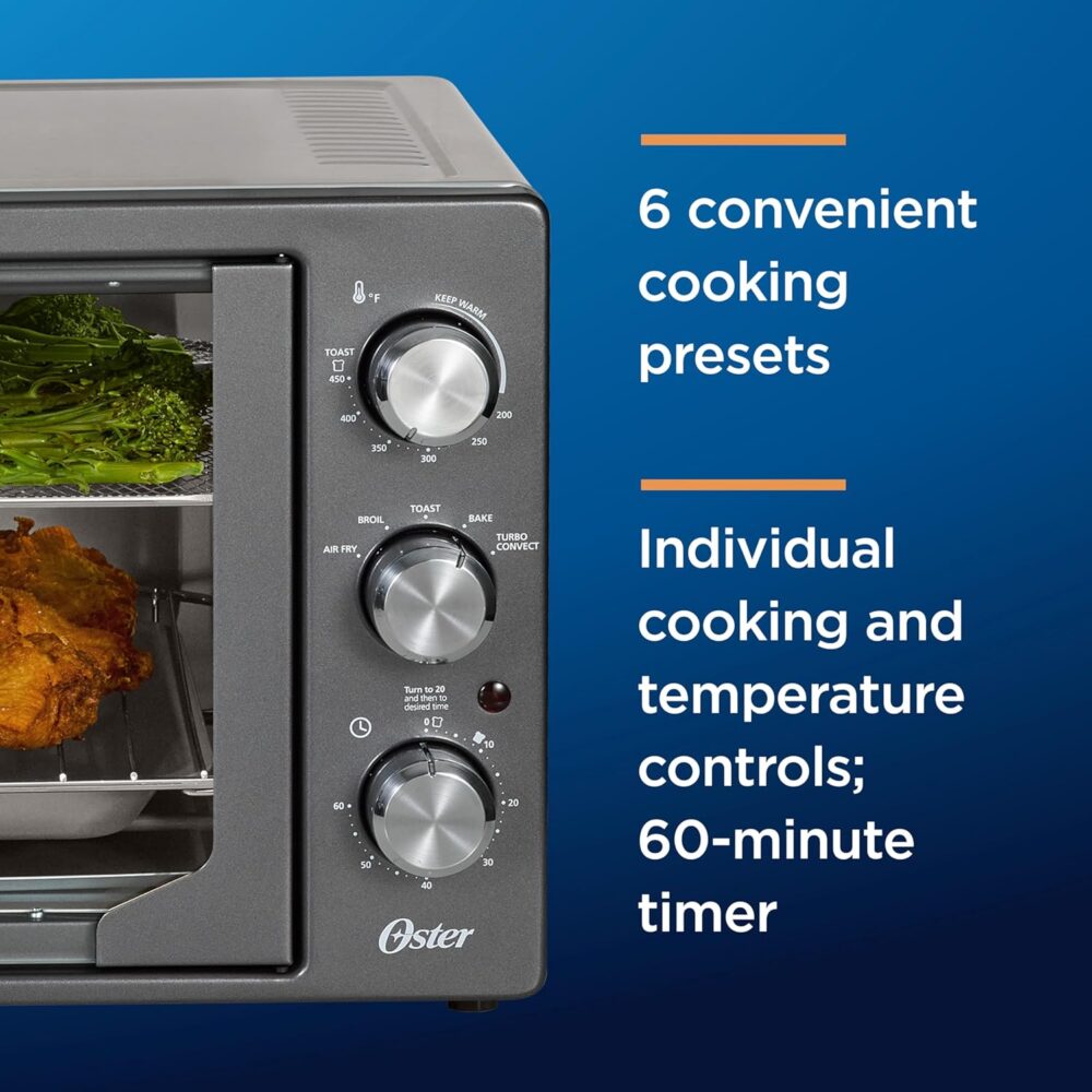 Oster Forno de bancada extragrande com porta francesa | É bom mesmo? Descubra antes de comprar - Image 4