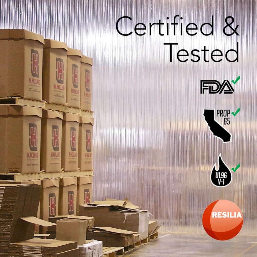 Resilia Cortina de fita de substituição de vinil para freeze... - Image 6