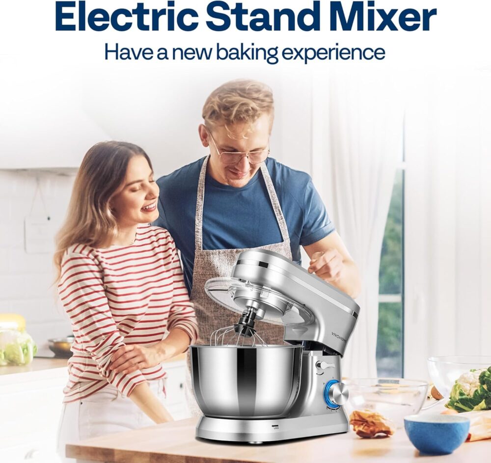 VIVOHOME - Liquidificadora de pé de 380 W, 8 velocidades, 4,... - Image 2