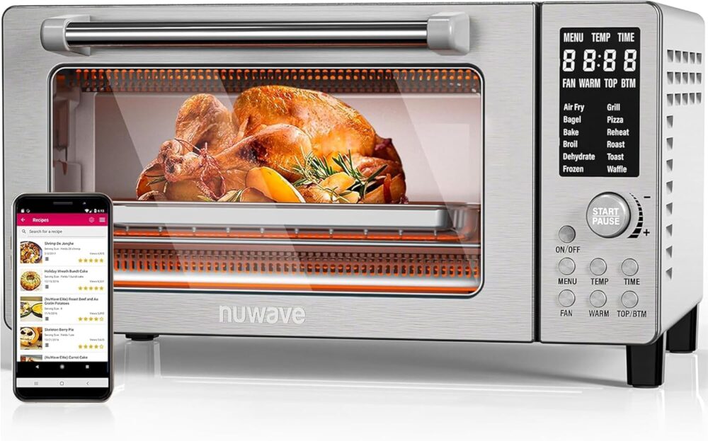Nuwave Bravo Linear Techechnology Toaster Oven, Convecção di... | É bom mesmo? Descubra antes de comprar