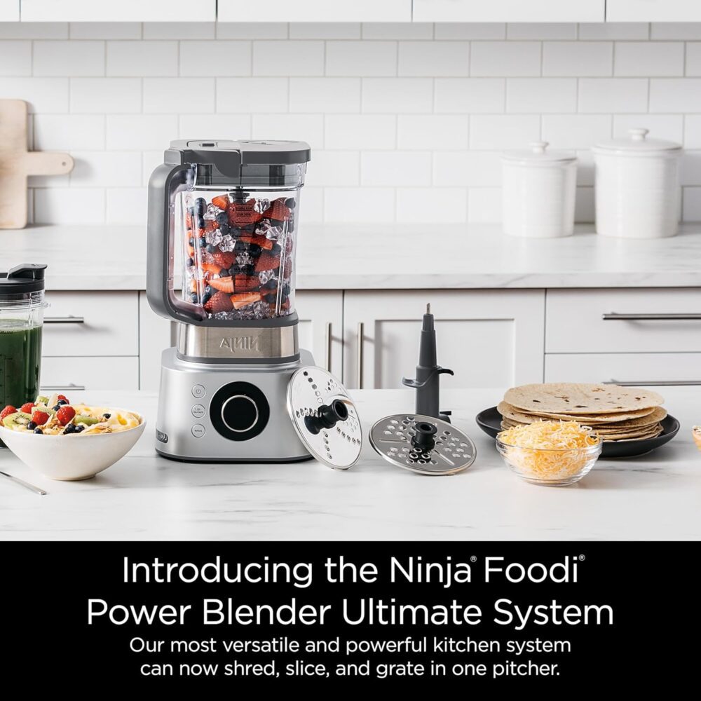 Ninja Conjunto de liquidificador e processador de alimentos,... - Image 2
