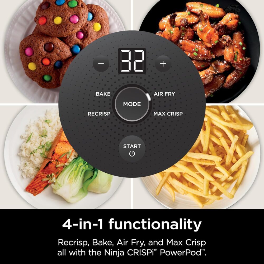 Ninja Crispi Fritadeira de ar, adequada para microondas, con... | É bom mesmo? Descubra antes de comprar - Image 7