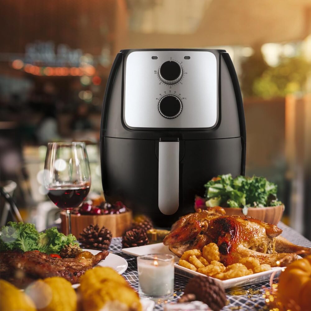 Fritadeira Elétrica sem oleo KOOKIN Air fryer 4L desligament... | É bom mesmo? Descubra antes de comprar - Image 6
