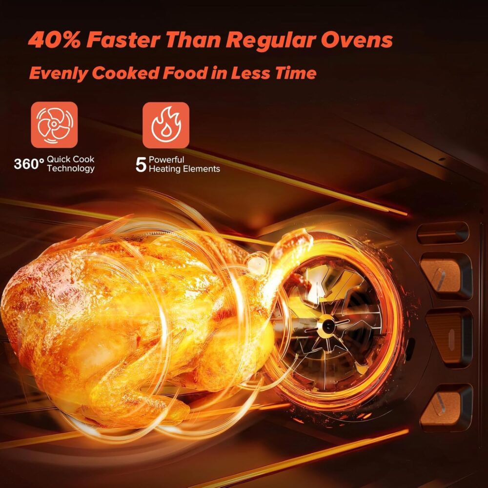 Secura Forno Inteligente Air Fryer, Capacidade de 23 Litros,... | É bom mesmo? Descubra antes de comprar - Image 3