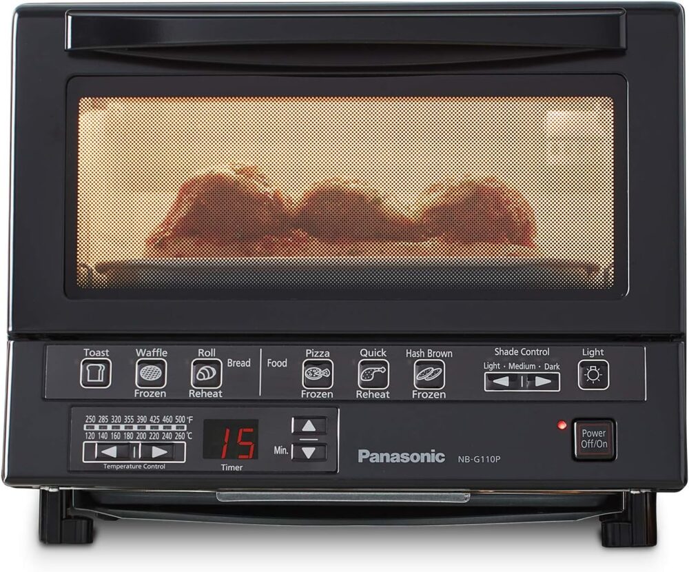 Panasonic NB-G110P-K Torradeira de forno FlashXpress com aqu...