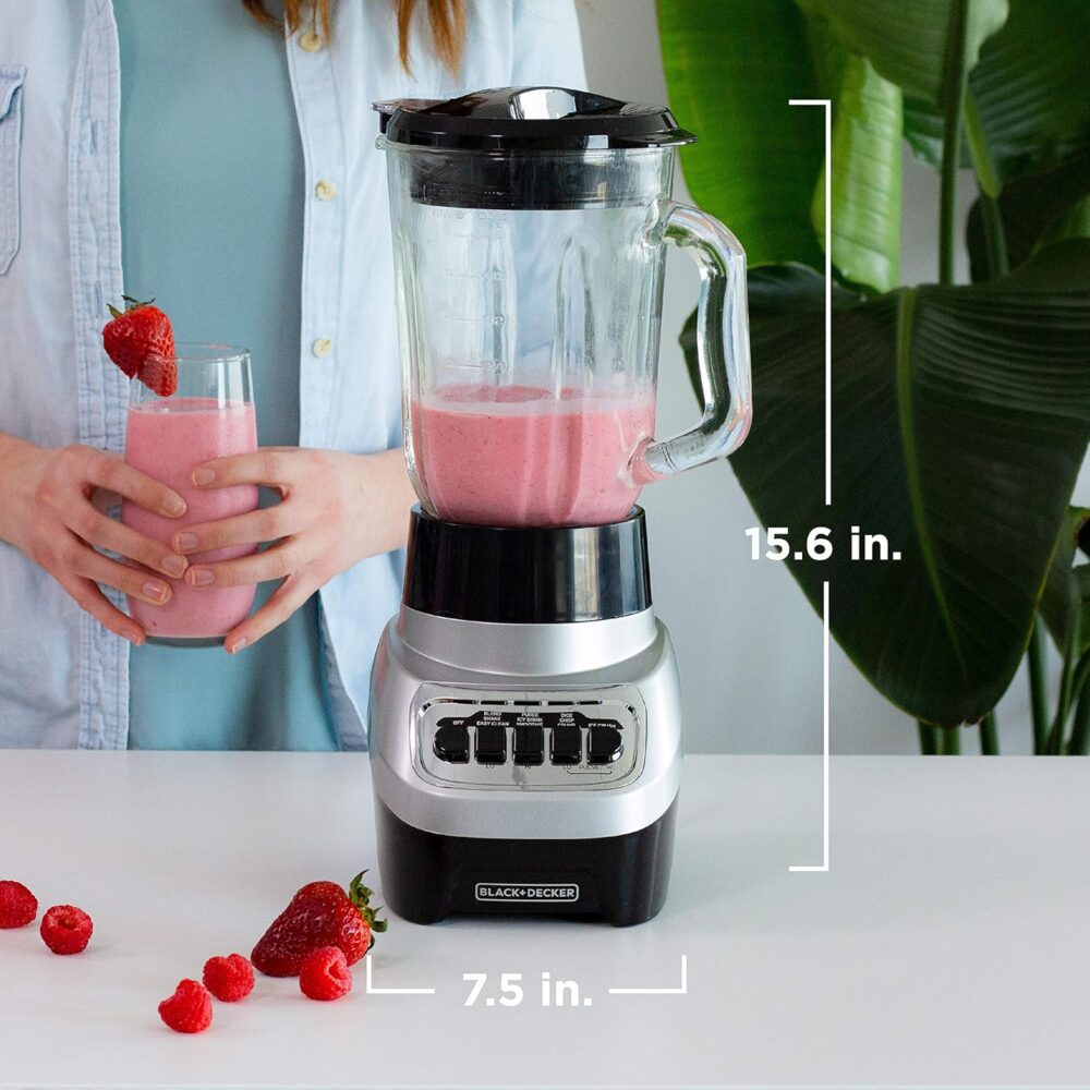 BLACK+DECKER Liquidificador multifuncional PowerCrush com fr... - Image 8