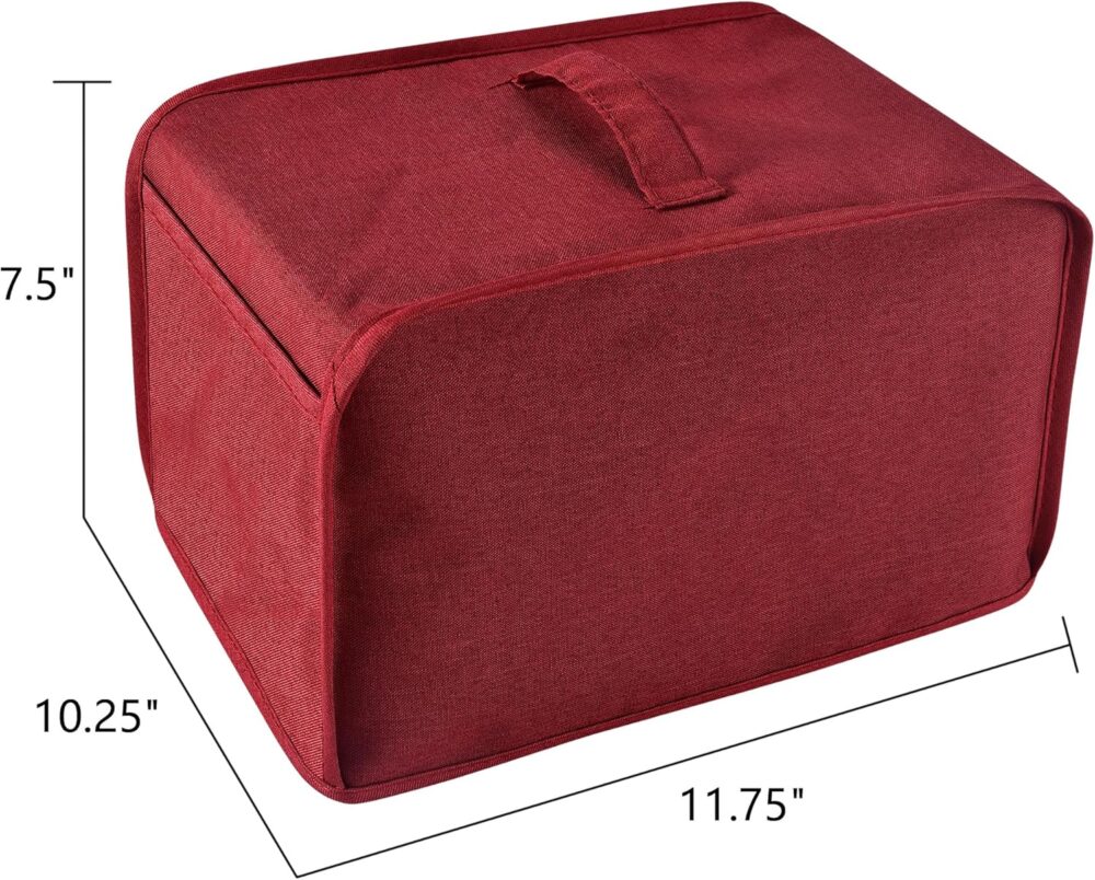 Ruilery Capa para Torradeira com 2 Bolsos, Pode Segurar Faca... - Image 5