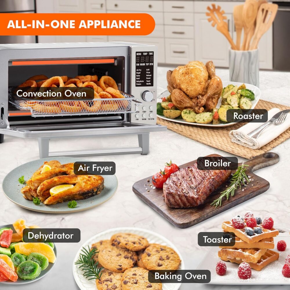 Nuwave Bravo Linear Techechnology Toaster Oven, Convecção di... | É bom mesmo? Descubra antes de comprar - Image 5