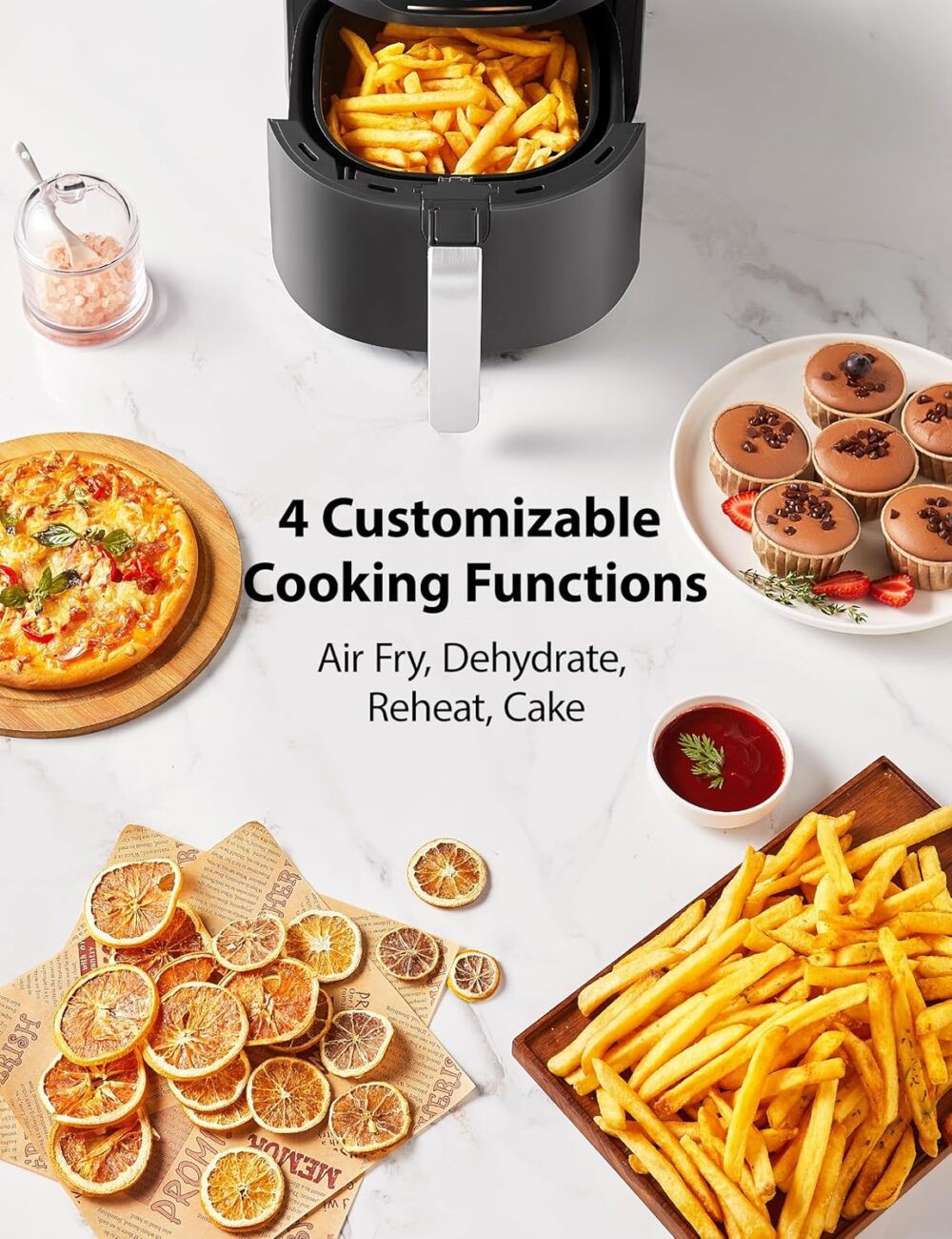 Toshiba Frigideira de ar de 5,5 QT com tecnologia Heat-Q, re... | É bom mesmo? Descubra antes de comprar - Image 7