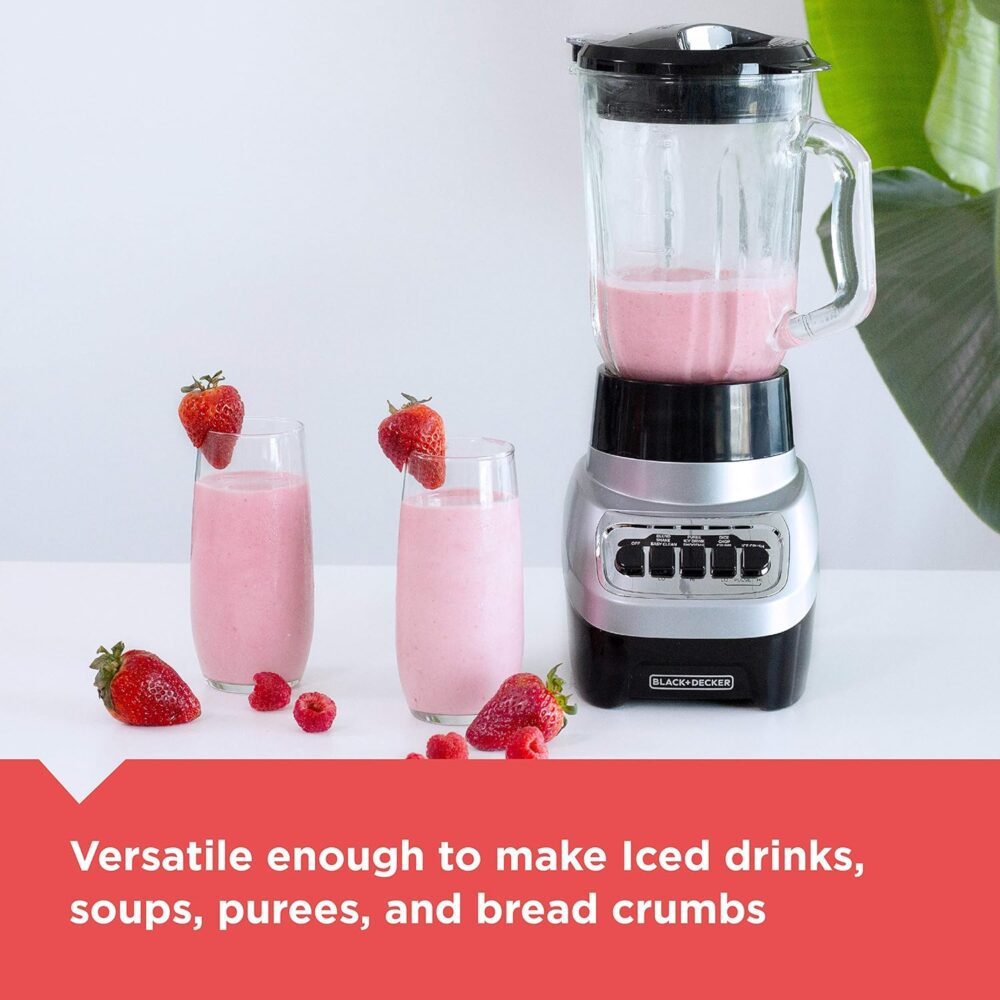 BLACK+DECKER Liquidificador multifuncional PowerCrush com fr... - Image 5