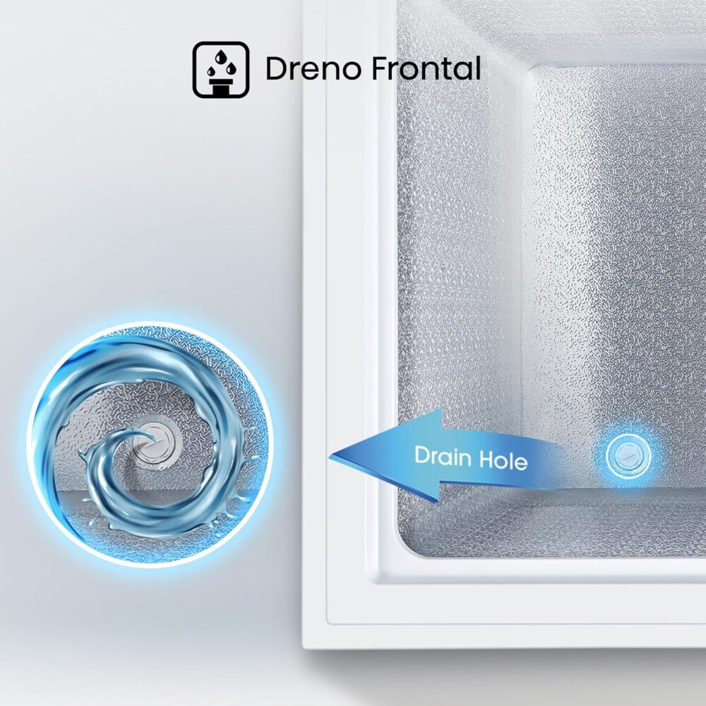 Freezer Horizontal Hisense 198 Litros Tripla Ação Branco FC2... - Image 5