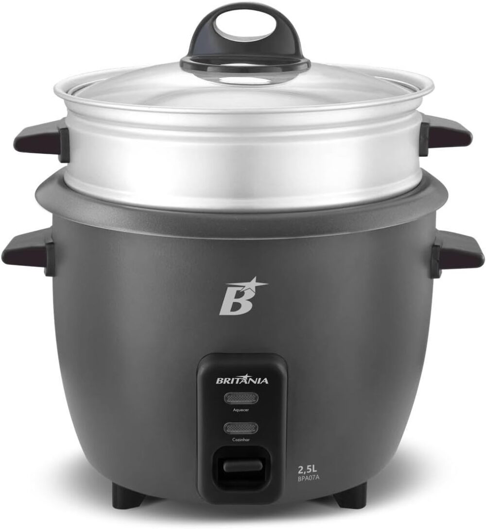 Panela Elétrica Multifuncional Britânia 7 xícaras 500W BPA07... - Image 3