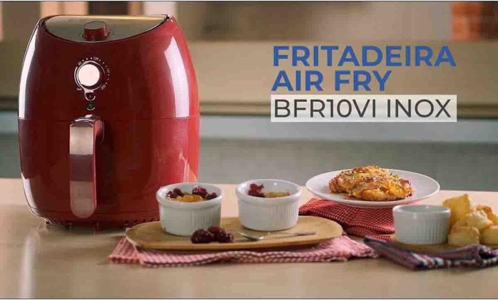 fritadeira air fryer britania 4,1L vermelha inox BFR10V | É bom mesmo? Descubra antes de comprar - Image 3