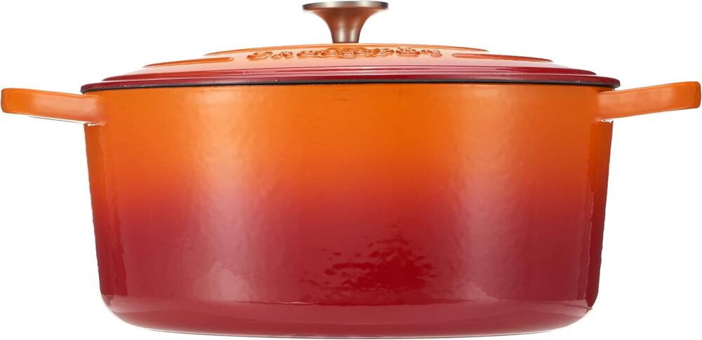Crock Pot Artisan Oval Esmaltado Ferro Fundido Forno Holandê... - Image 2