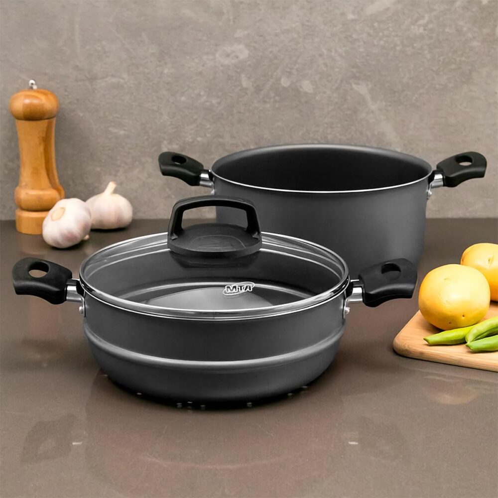 8215-Panela A Vapor Cozivapor 3 Em 1 Antiaderente 3,2 L Graf... - Image 2