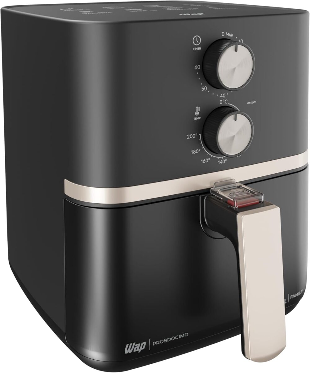 WAP Fritadeira Elétrica Air Fryer FAMILY 4 Litros, Temperatu... | É bom mesmo? Descubra antes de comprar - Image 6
