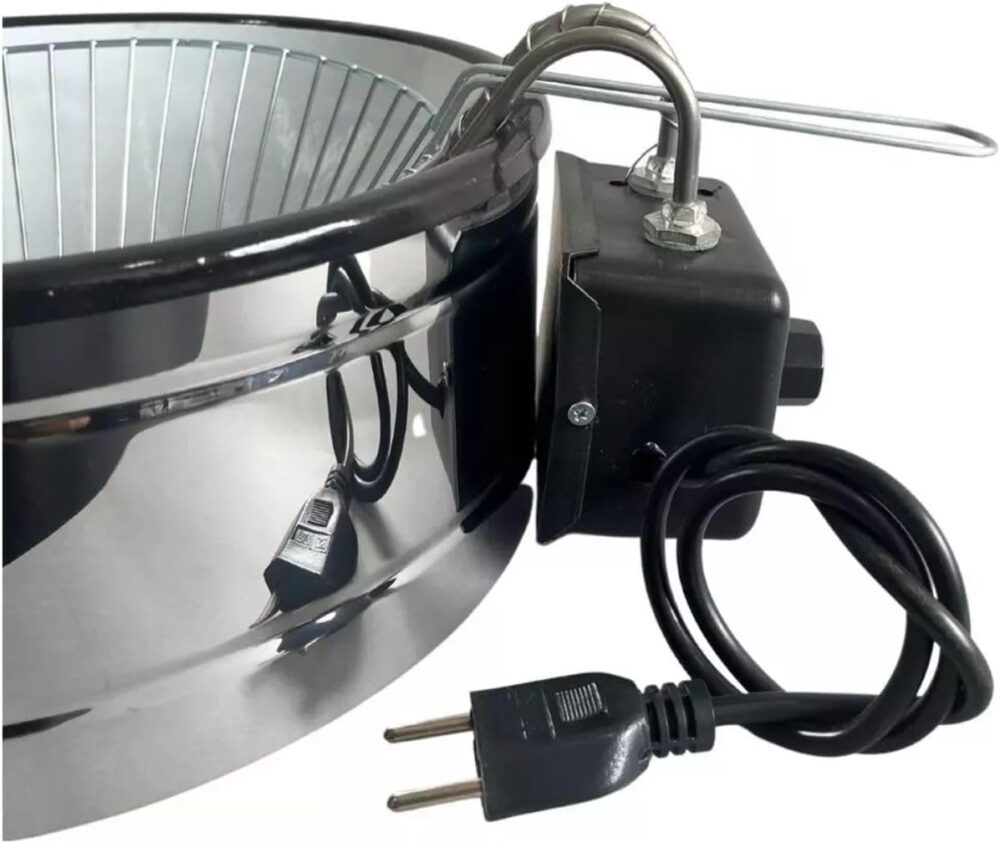 Fritadeira Elétrica Industrial Tacho Esmaltado Redondo 3 Lit... | É bom mesmo? Descubra antes de comprar - Image 3