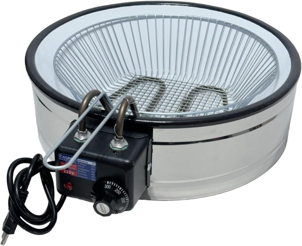 Fritadeira Industrial Elétrica Tacho Esmaltada Capacidade 7 ... | É bom mesmo? Descubra antes de comprar