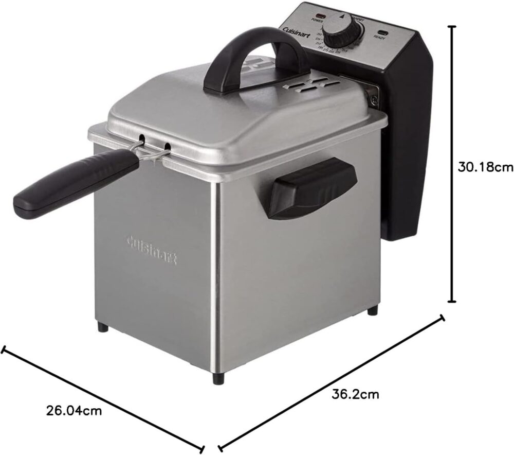 Cuisinart Fritadeira CDF-130, 2 quartos, aço inoxidável | É bom mesmo? Descubra antes de comprar - Image 4