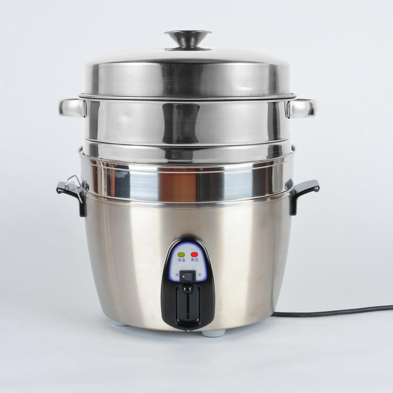 Kichvoe Cesta de bambu para vaporizador de 16 cm de aço inox... - Image 6