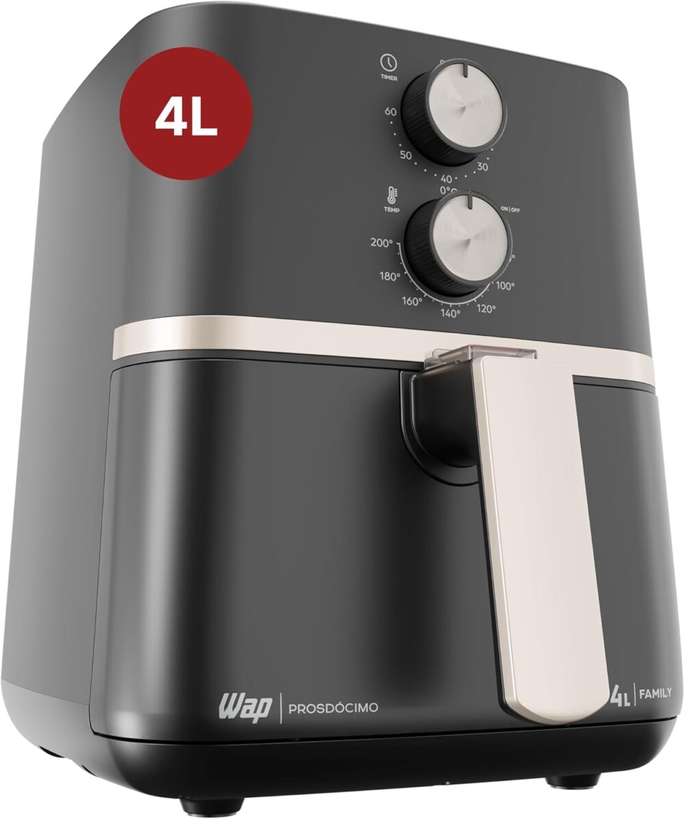 WAP Fritadeira Elétrica Air Fryer FAMILY 4 Litros, Temperatu... | É bom mesmo? Descubra antes de comprar