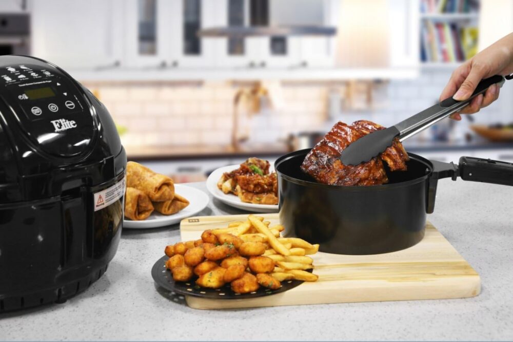 Elite Gourmet Fritadeira digital de camada dupla de 3,5-Qt | É bom mesmo? Descubra antes de comprar - Image 5