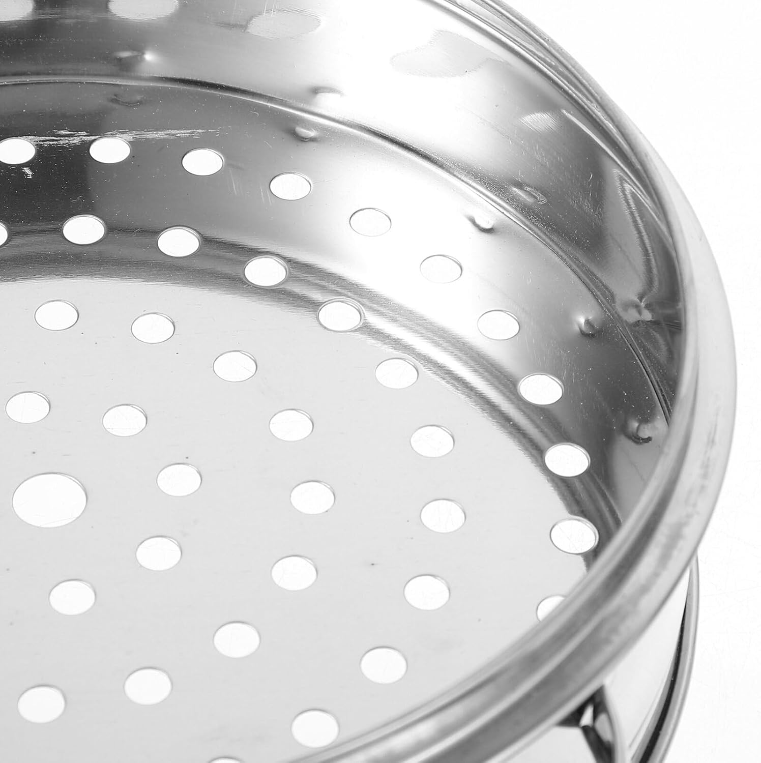 Kichvoe Cesta de bambu para vaporizador de 16 cm de aço inox... - Image 5