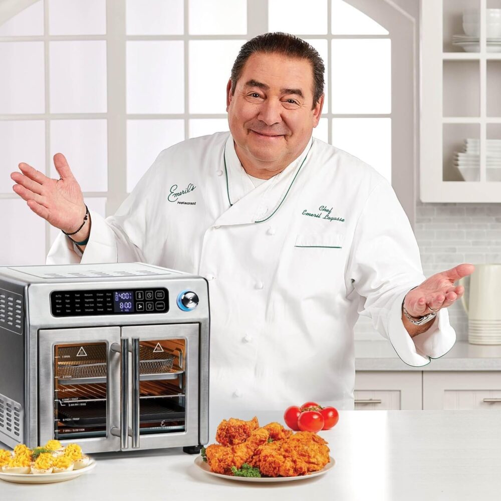 Fritadeira de ar extra grande Emeril Lagasse 26 QT, forno de... | É bom mesmo? Descubra antes de comprar - Image 7