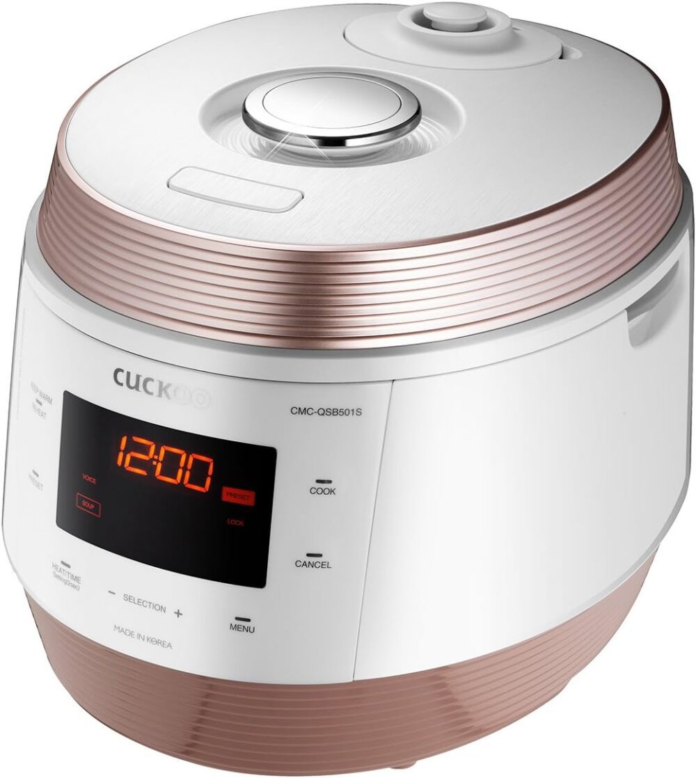 Cuckoo Panela De Pressão Elétrica 5Qt Com 10 Opções De Menu ... - Image 2