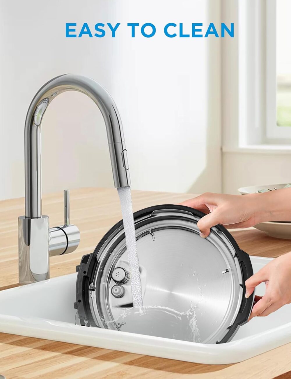 Panela de Pressão Elétrica 8L Midea 12 em 1 de Aço Inoxidáve... - Image 5