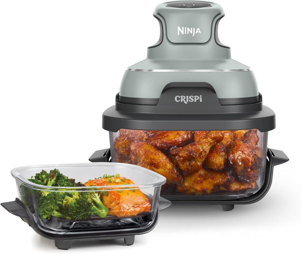 Ninja Crispi Fritadeira de ar, adequada para microondas, con... | É bom mesmo? Descubra antes de comprar