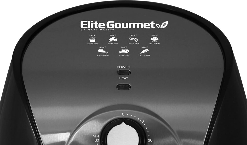 Elite Platinum Fritadeira de ar elétrica EAF-658, capacidade... | É bom mesmo? Descubra antes de comprar - Image 3