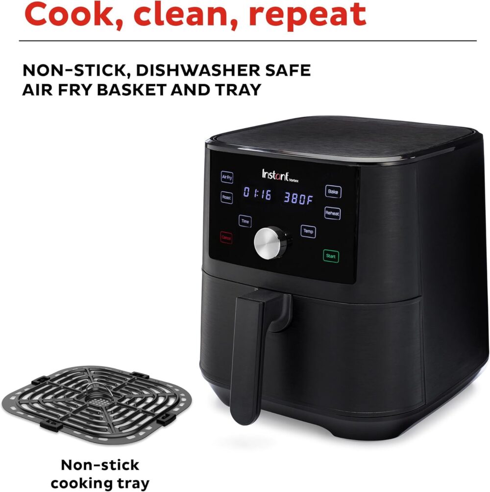 Fritadeira a ar Instant Vortex de 6 litros, programas de cul... | É bom mesmo? Descubra antes de comprar - Image 5