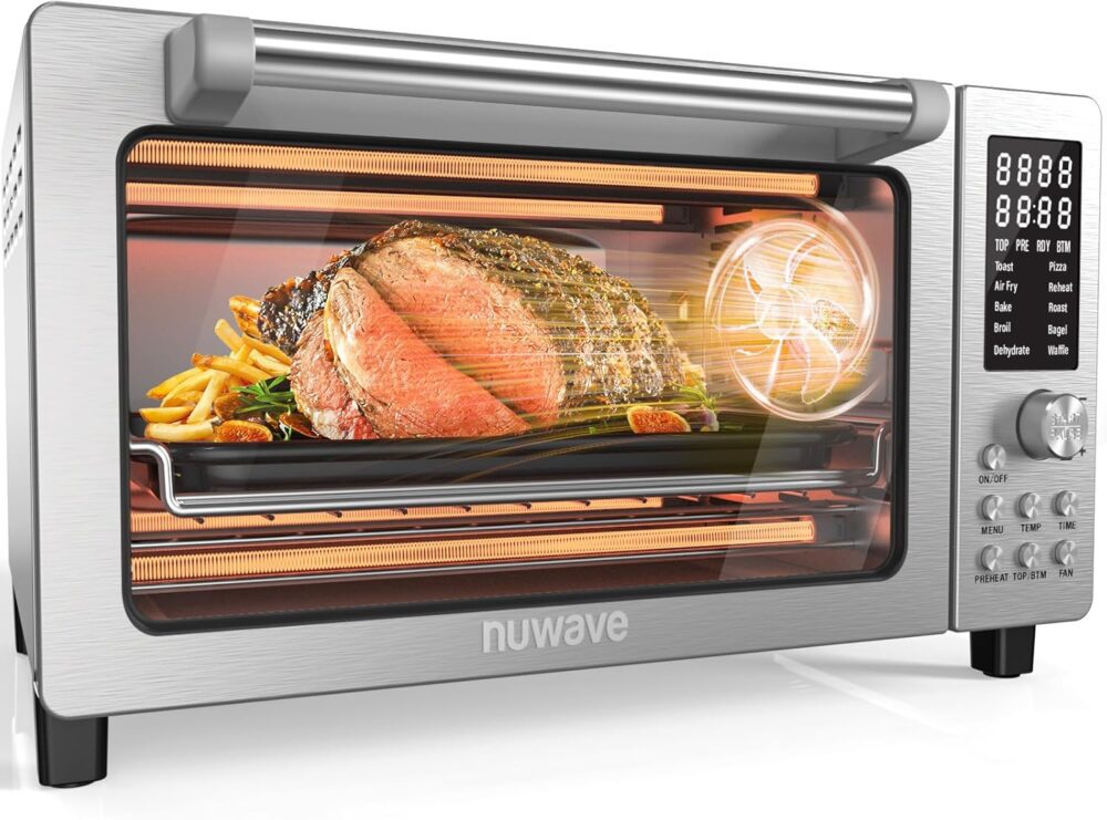 Nuwave Bravo Pro Frigideira de ar para forno, forno de conve... | É bom mesmo? Descubra antes de comprar