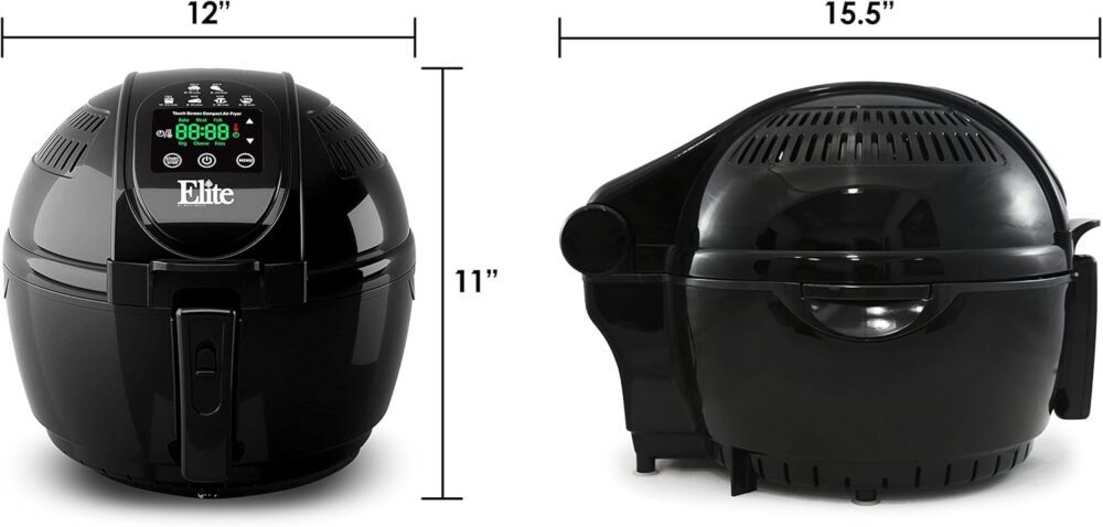 Elite Gourmet Fritadeira digital de camada dupla de 3,5-Qt | É bom mesmo? Descubra antes de comprar - Image 6
