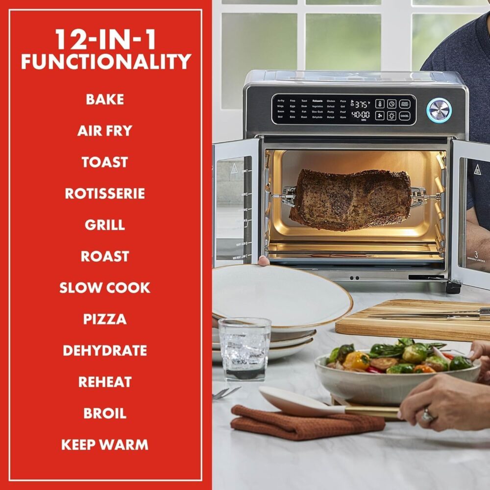 Fritadeira de ar extra grande Emeril Lagasse 26 QT, forno de... | É bom mesmo? Descubra antes de comprar - Image 3