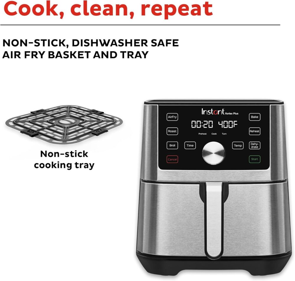 Instant Pot Fritadeira a ar Vortex Plus 4 QT, opções de prog... | É bom mesmo? Descubra antes de comprar - Image 8